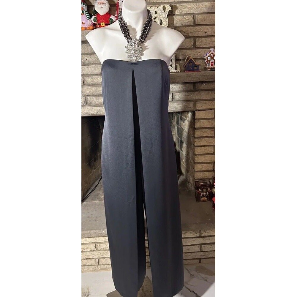 Club Monaco  Dark Gray  Strapless Jumpsuit